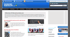 Desktop Screenshot of ekonomi-portalen.com