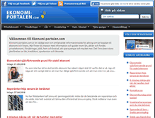 Tablet Screenshot of ekonomi-portalen.com